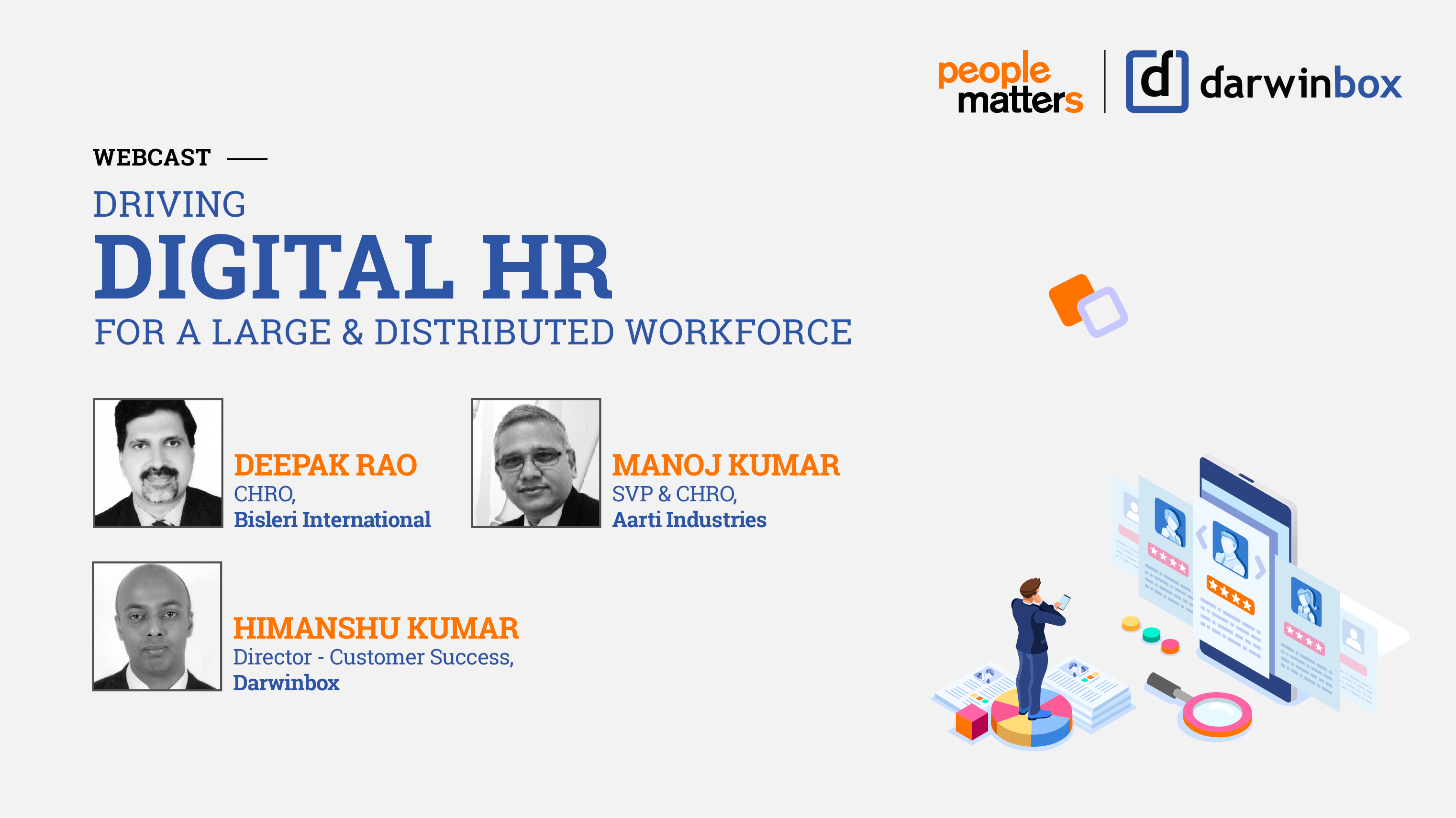 Webinar Highlights: Driving Digital HR For Large & Distributed Workforce